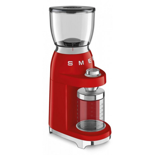 SMEG CGF01RDEU Rojo Brillante - Molinillo De Café 150W