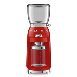 SMEG CGF-11-RDEU Rojo Brillante - Molinillo Café 150W