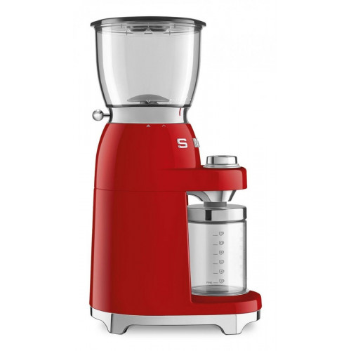 SMEG CGF-11-RDEU Rojo Brillante - Molinillo Café 150W