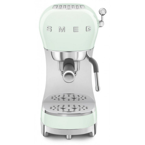 SMEG ECF-02-PGEU Verde Agua Brillante - Cafetera Express 1350W