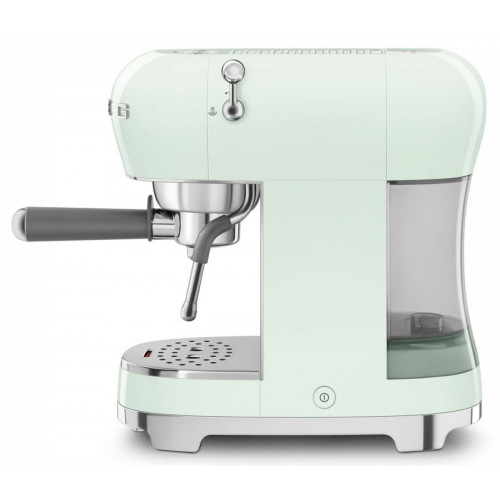 SMEG ECF-02-PGEU Verde Agua Brillante - Cafetera Express 1350W