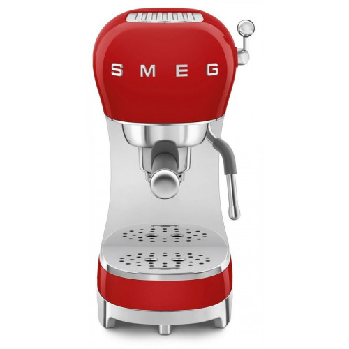 SMEG ECF-02-RDEU Rojo Brillante - Cafetera Express 1350W