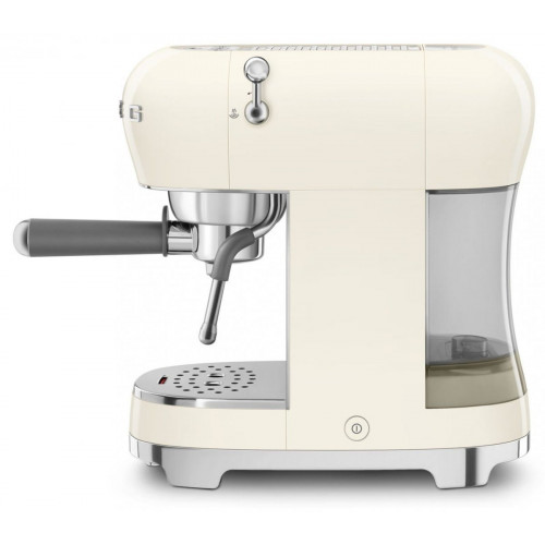 SMEG ECF-02-CREU Crema Brillante - Cafetera Express 1350W