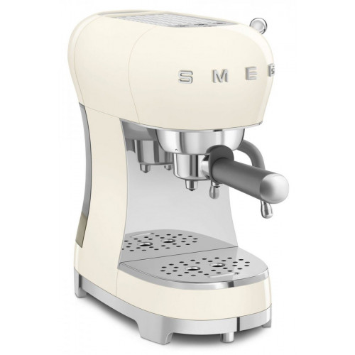 SMEG ECF-02-CREU Crema Brillante - Cafetera Express 1350W