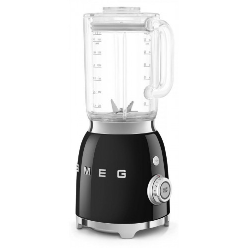 SMEG BLF-03-BLEU Negro Brillante - Batidora de Vaso 800W