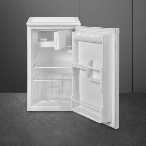 SMEG FS-08-EW Blanco - Nevera Pequeña Cíclico