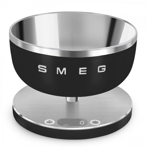 SMEG KSC01BLMWW Negro-INOX - Báscula Cocina 5KG