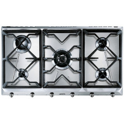 Placa de Gas Smeg SRV596GH5 Natural 5 Fuegos