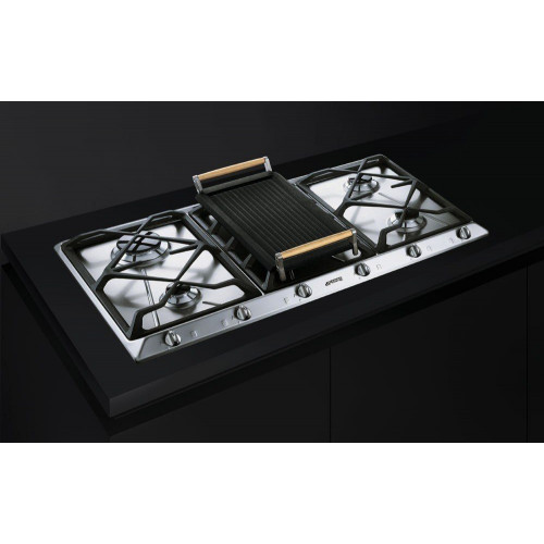 Placa de Gas Smeg SRV596GH5 Natural 5 Fuegos