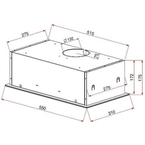 TEKA GFG-2 Blanca - Grupo Filtrante 55CM