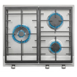 TEKA EX 60.1 3G AI AL DR CI INOX  - Placa de Gas 60CM NATURAL