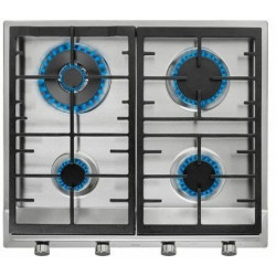 TEKA EX 60.1 4G AI AL DR CI INOX - Placa de Gas 60cm Gas Natural