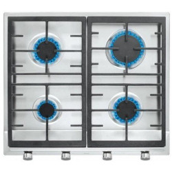 TEKA EX 60.1 4G AI AL CI INOX 60cm - Placa de Gas  Gas Natural