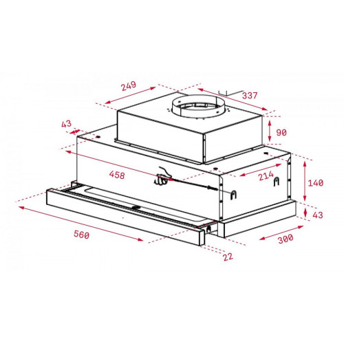 TEKA CNL 6610 Inox - Campana Extraíble 60CM