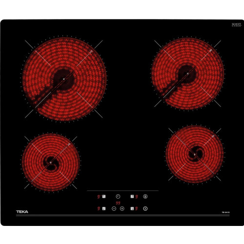 TEKA TB 6415 Negro - Vitrocerámica Eléctrica 60CM