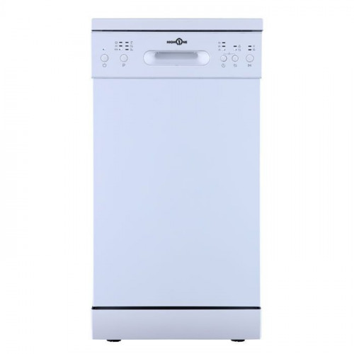 Lavavajillas pequeño 45 cm HIGH ONE 10s47 C 10 Cubiertos Apertura Automática Blanco