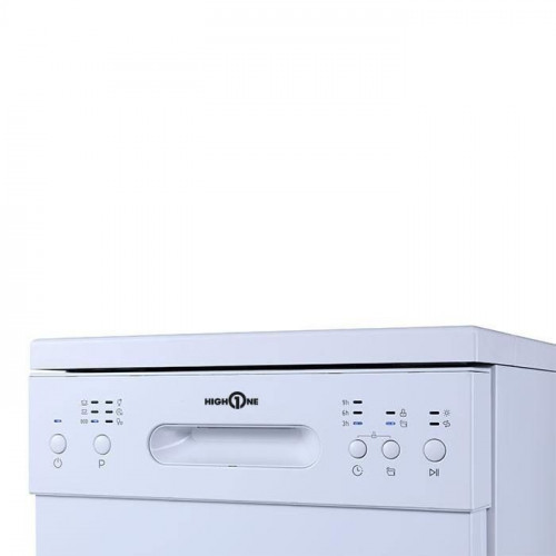 Lavavajillas pequeño 45 cm HIGH ONE 10s47 C 10 Cubiertos Apertura Automática Blanco