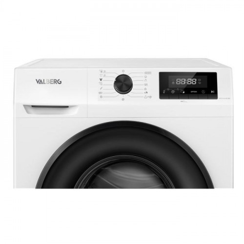 LAVADORA 8kg VALBERG 1400rpm consumo energético clase A-10% carga frontal WF 814 A-10 W180C