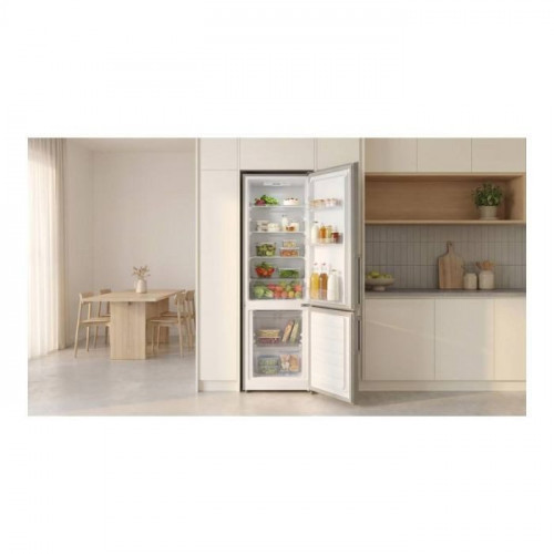 Frigorífico Combi 262L Estático VALBERG 177cm alto 55 cm ancho Clase D Silver CS 262 D S625C