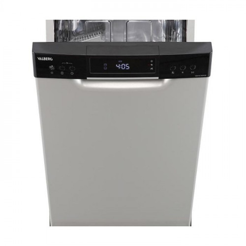 Lavavajillas 45 cm VALBERG 10S44 B SAD929C 10 Cubiertos Plata