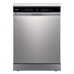 Lavavajillas 60cm, 14 servicios, Apertura Automática, 3a bandeja, clase B, VALBERG 14S44 B XA929C Acero Inoxidable