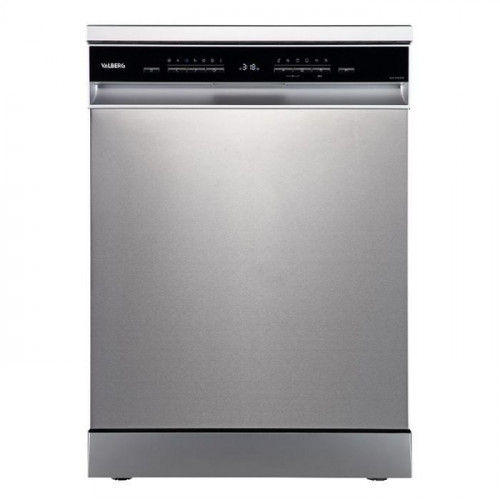 Lavavajillas 60cm, 14 servicios, Apertura Automática, 3a bandeja, clase B, VALBERG 14S44 B XA929C Acero Inoxidable