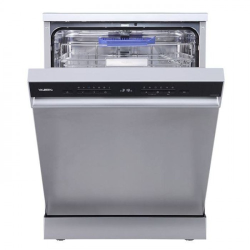 Lavavajillas 60cm, 14 servicios, Apertura Automática, 3a bandeja, clase B, VALBERG 14S44 B XA929C Acero Inoxidable