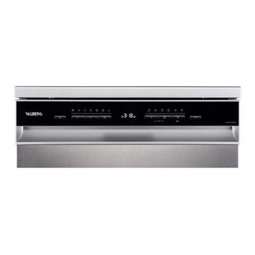 Lavavajillas 60cm, 14 servicios, Apertura Automática, 3a bandeja, clase B, VALBERG 14S44 B XA929C Acero Inoxidable
