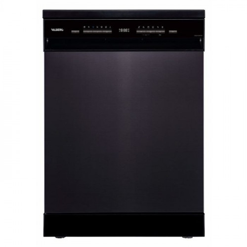 Lavavajillas 60cm, 14 servicios, Apertura Automática, 3a bandeja, clase B, VALBERG 14S44 B DXAD929C Acero Inoxidable Oscuro