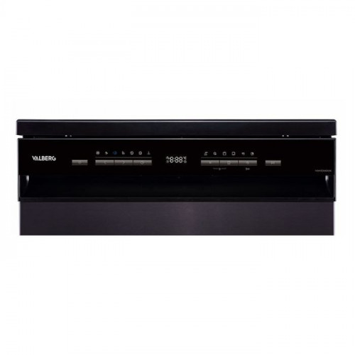 Lavavajillas 60cm, 14 servicios, Apertura Automática, 3a bandeja, clase B, VALBERG 14S44 B DXAD929C Acero Inoxidable Oscuro