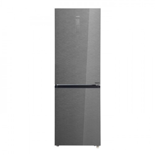 Frigorífico Combi No Frost VALBERG 338L Cristal Gris 185cm 35dB Clase C