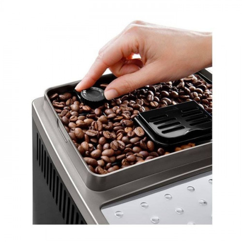 Cafetera Superautomática DELONGHI Exprés con molinillo 1450W Titanium Presión 15Bar ECAM250.33.TB