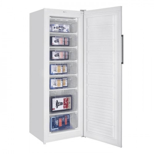Congelador Vertical VALBERG UF 242 D W742C 242 Litros Clase D Frío Estático 180 cm Alto Blanco