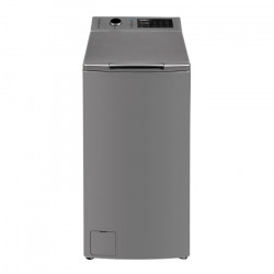 Lavadora de carga superior 7kg, 1200 rpm, clase A, VALBERG gris silver