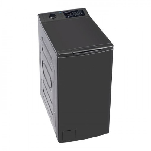Lavadora de carga superior 7kg, 1200 rpm, clase A, VALBERG gris silver