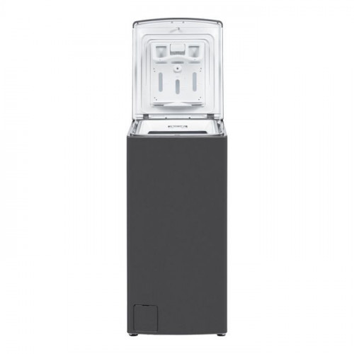 Lavadora de carga superior 7kg, 1200 rpm, clase A, VALBERG gris silver
