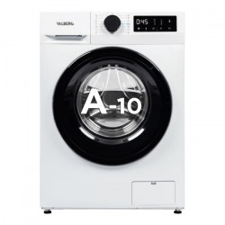 Lavadora carga frontal 9kg, 1400rpm, clase A-10%, ideal para 4-5 personas, VALBERG WF 914 A-10 SD W566C