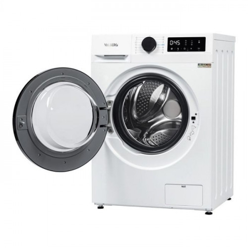 Lavadora carga frontal 9kg, 1400rpm, clase A-10%, ideal para 4-5 personas, VALBERG WF 914 A-10 SD W566C