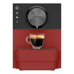 Cafetera CECOTEC Superautomática Compacta Cremmaet Cube Red. 1350W Negra, Rendimiento Profesional Pantalla Táctil Presión 19 Bares