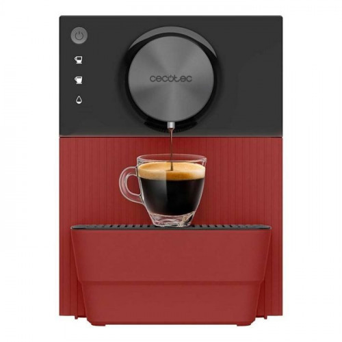 Cafetera CECOTEC Superautomática Compacta Cremmaet Cube Red. 1350W Negra, Rendimiento Profesional Pantalla Táctil Presión 19 Bares