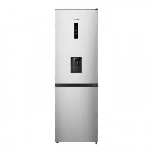 Frigorífico Combi No-Frost 304L, Clase C, Dispensador de Agua, Inox, VALBERG