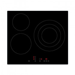 Placa vitrocerámica 3 fuegos, 5700w, control táctil, VALBERG VH 3 T 342C