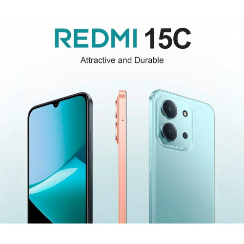 Xiaomi Redmi 15C Mint Green / 4+128GB / 6.9