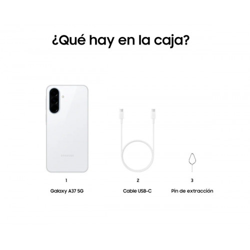 Samsung Galaxy A37 5G White / 8GB + 256GB / 6,7