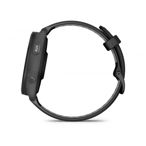 GARMIN Forerunner® 265 Negro con carcasa en negro y correa de silicona en negro/gris / Smartwatch 46mm
