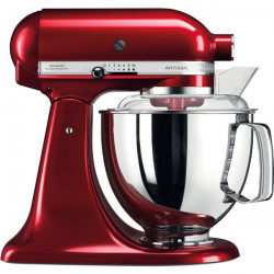 Kitchen Aid 5KSM175PSECA - Robot de Cocina Artisan 4.8L 7 Accesorios Rojo