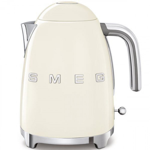 Smeg KLF03CREU - Hervidor capacidad 1,7 lt Línea Años 50 2400W Color Crema