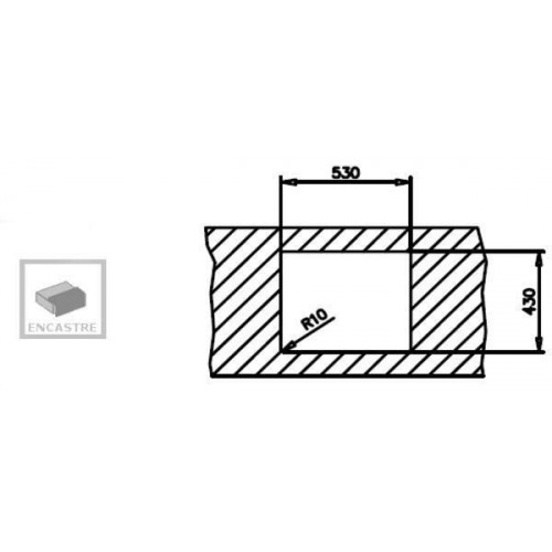 Teka FlexLinea RS15 50.40 - Fregadero Gama Maestro 60cm Inox