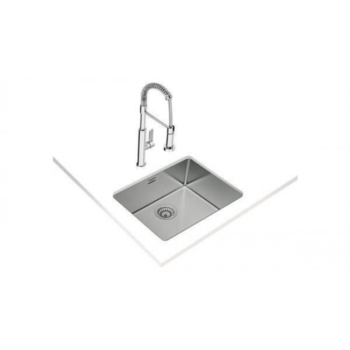 Teka BE LINEA RS15 50.40 - Fregadero PureLine Bajo encimera 60Cm SilentSmart Inox