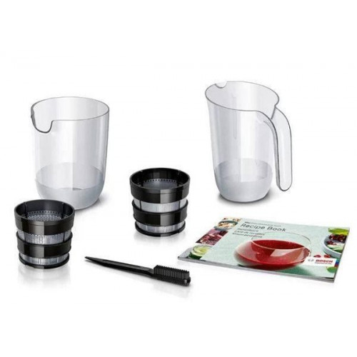 Bosch MESM500W - Licuadora de jugos lento VitaExtract 15W Blanco